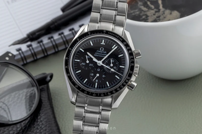 Omega Speedmaster Moonwatch chronograph steel manual winding men's watch 3570.50.00 [2604273]