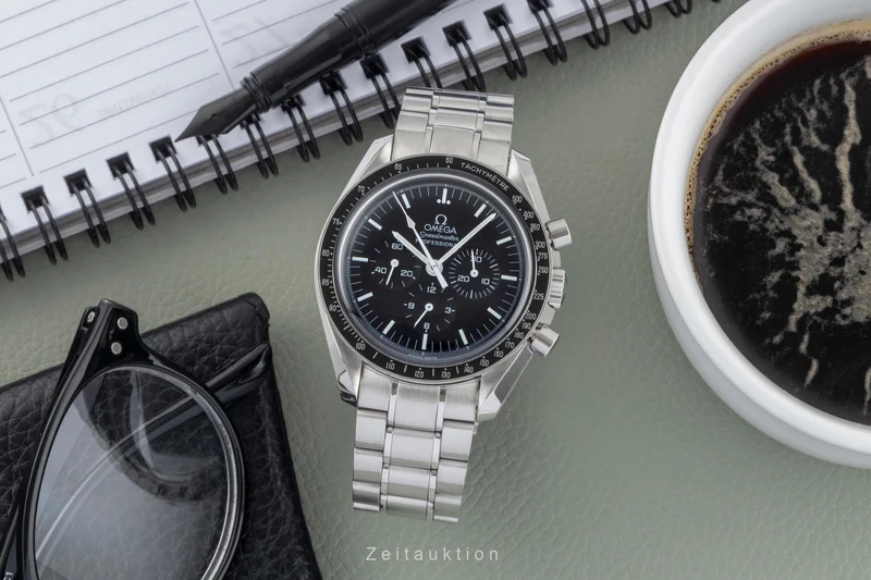 Omega Speedmaster Moonwatch chronograph steel manual winding men's watch 3570.50.00 [2604273]