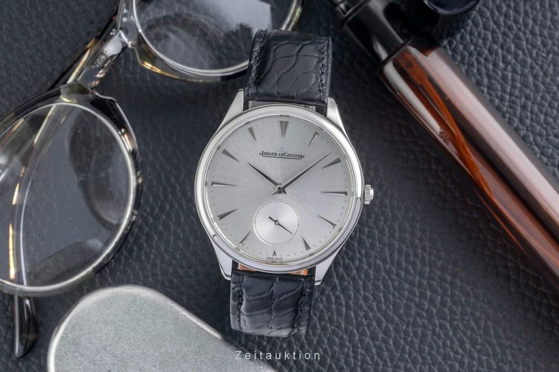 Jaeger LeCoultre Master Ultra Thin 38 steel automatic men's watch Q1278420 171.8.90.S [2601979]