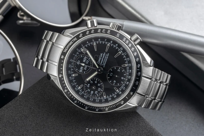 Omega Speedmaster Date chronograph steel automatic men's watch 3220.50.00 [2604136]