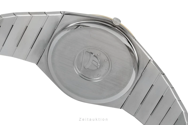 Omega Constellation steel / gold quartz men's watch 196.0147 / 396.0879 Vintage [2604102]