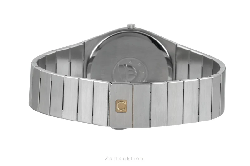 Omega Constellation steel / gold quartz men's watch 196.0147 / 396.0879 Vintage [2604102]