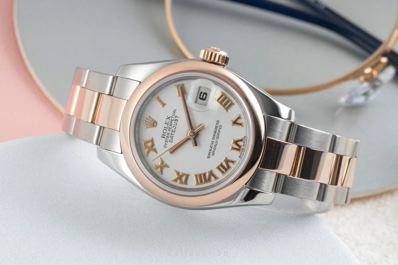 Rolex Datejust steel / gold automatic women's watch 179161 [2602260]