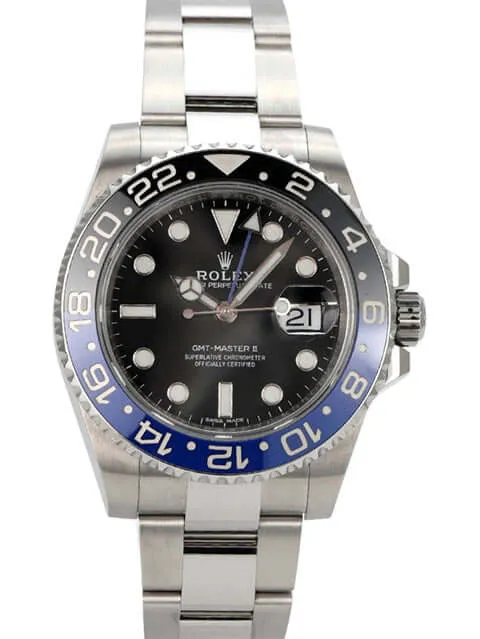 Rolex GMT-Master II Edelstahl 116710BLNR