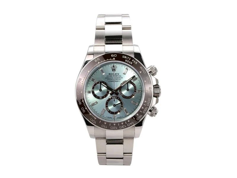 Rolex Daytona Platin 126506 Eisblau Diamant