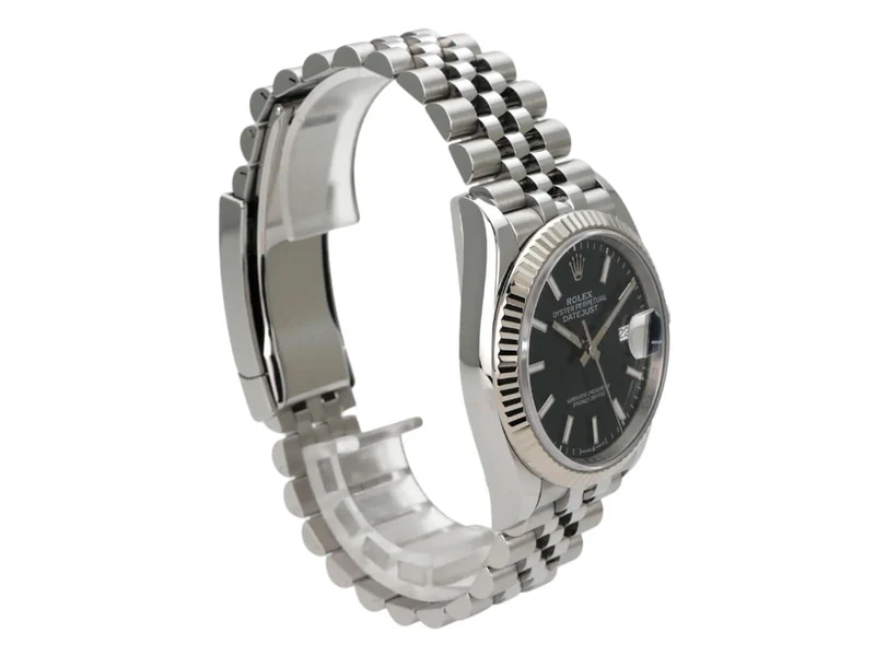 Rolex Datejust 36 Oystersteel Weißgold 126234 Blau Jubile-Band