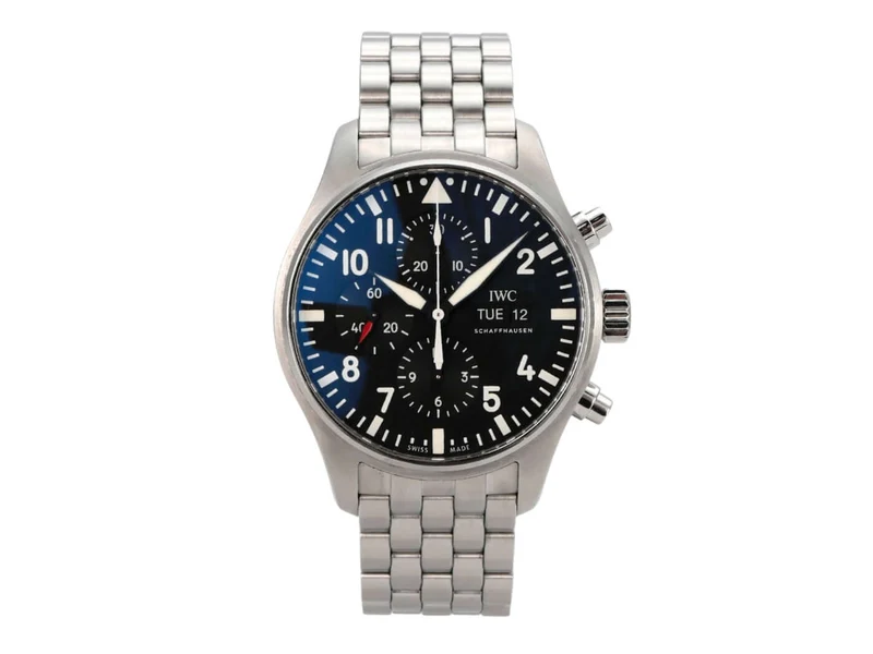 IWC Fliegeruhr Chronograph Edelstahlband IW377710