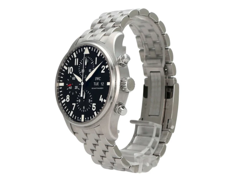 IWC Fliegeruhr Chronograph Edelstahlband IW377710