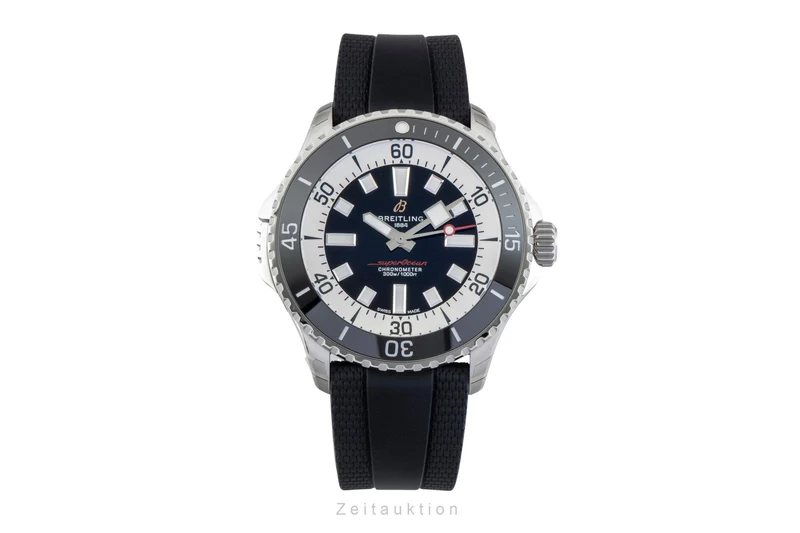 Breitling Superocean steel automatic men's watch A17378211B1S1 LP: 5550EUR [2604551]