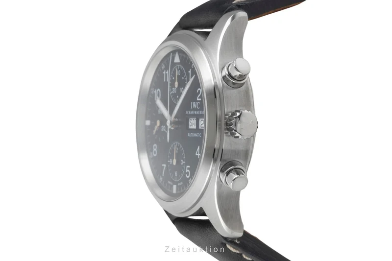 IWC Fliegerchronograph chronograph steel automatic men's watch IW370607 [2604371]