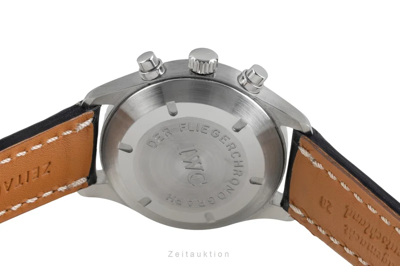 IWC Fliegerchronograph chronograph steel automatic men's watch IW370607 [2604371]