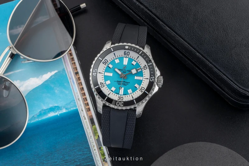 Breitling Superocean steel automatic men's watch A17376211L2S1 LP: 5550EUR [2604550]