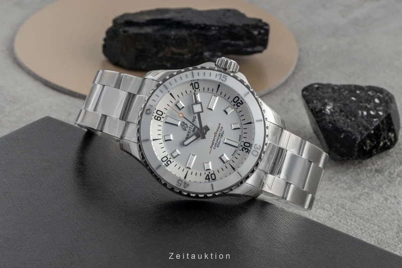 Breitling Superocean steel automatic women's watch A17377211A1A1 LP: 5650EUR [2604544]