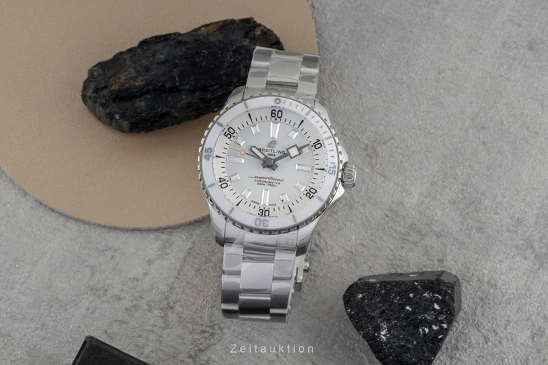 Breitling Superocean steel automatic women's watch A17377211A1A1 LP: 5650EUR [2604544]