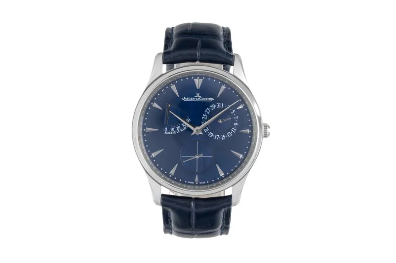 Jaeger LeCoultre Master Ultra Thin steel automatic men's watch Q1378480 LP: 12400EUR [2604378]