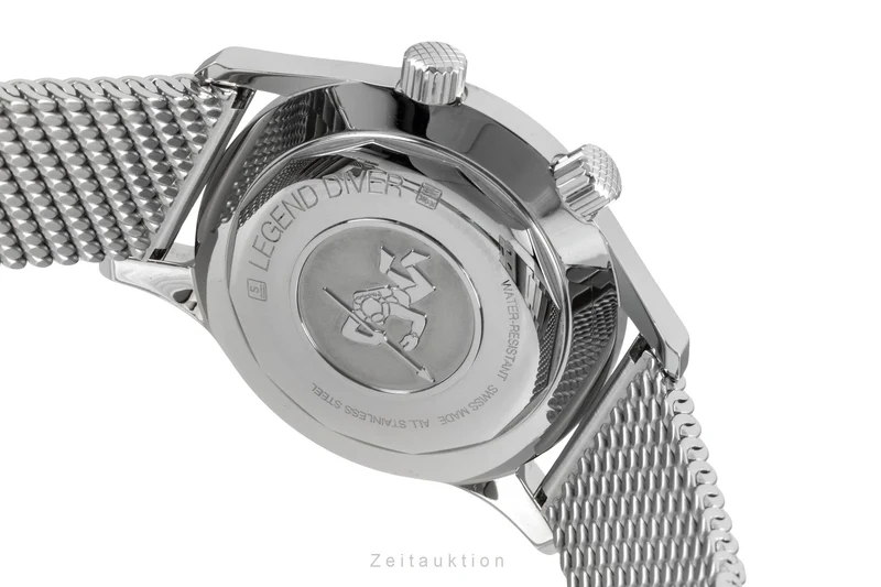 Longines Legend Diver steel automatic men's watch L3.674.4.50.6 LP: 3950EUR [2604455]