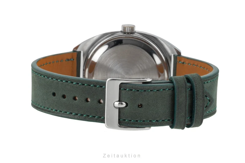 Glashütte Spezichron chromed brass automatic men's watch Vintage [2604198]