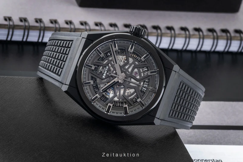 Zenith Defy ceramic automatic men's watch 49.9000.670/77.R782 LP: 7600EUR [2604303]