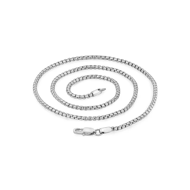 3mm Runde Box Link Kette