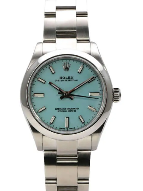Rolex Oyster Perpetual 31 Ref. 277200 Türkis Blau