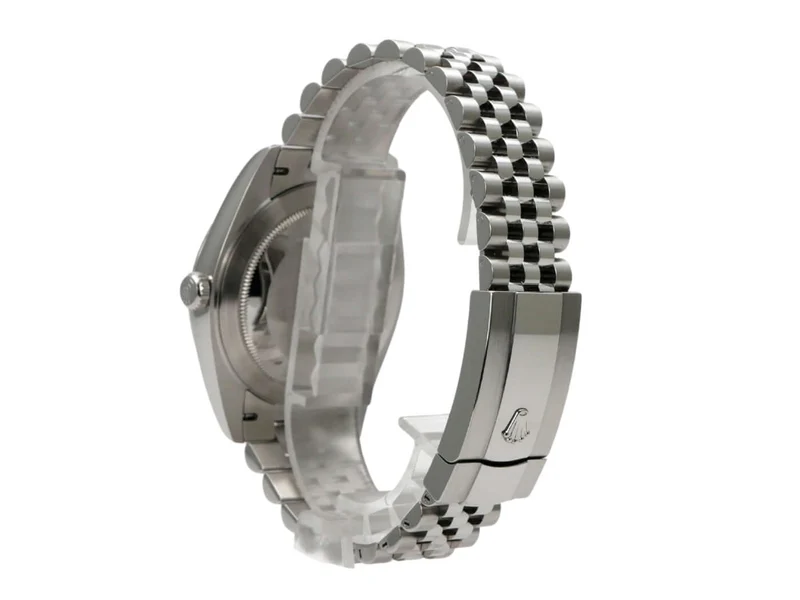 Rolex Datejust 41 Oystersteel 126300 Blau Römisch Jubile-Band