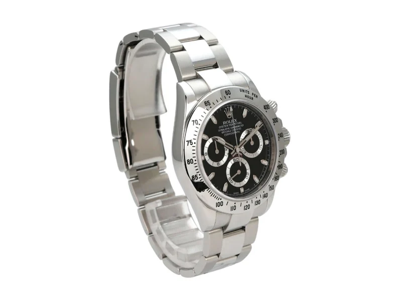 Rolex Daytona Edelstahl 116520 Schwarz