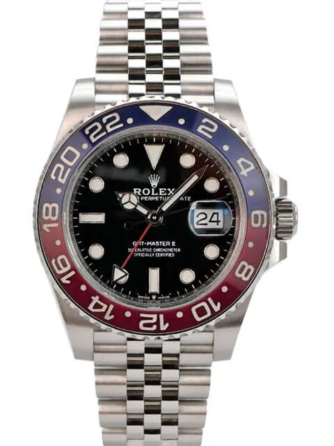 Rolex GMT-Master II Edelstahl 126710BLRO