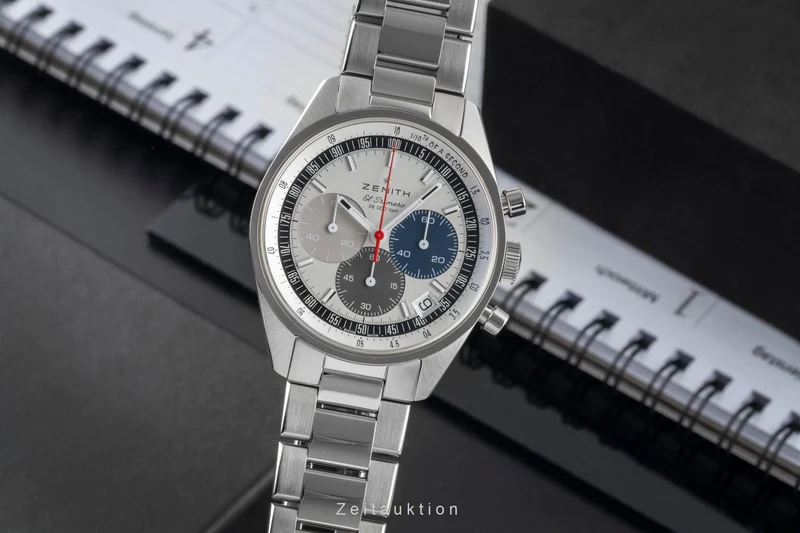 Zenith Chronomaster chronograph steel automatic men's watch 03.3200.3600/69.M3200 LP: 10800EUR [2604325]