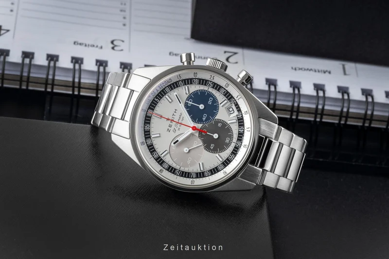 Zenith Chronomaster chronograph steel automatic men's watch 03.3200.3600/69.M3200 LP: 10800EUR [2604325]