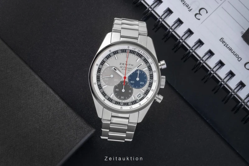 Zenith Chronomaster chronograph steel automatic men's watch 03.3200.3600/69.M3200 LP: 10800EUR [2604325]
