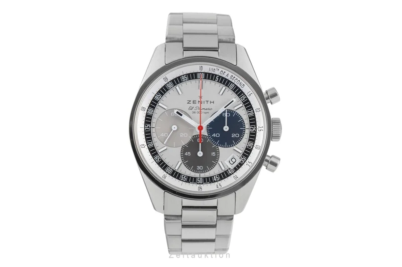 Zenith Chronomaster chronograph steel automatic men's watch 03.3200.3600/69.M3200 LP: 10800EUR [2604325]