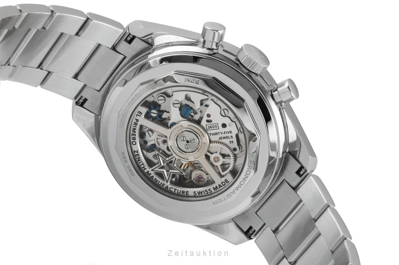 Zenith Chronomaster chronograph steel automatic men's watch 03.3200.3600/69.M3200 LP: 10800EUR [2604325]