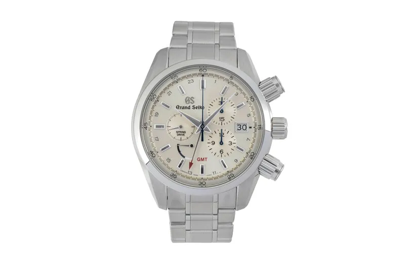 Grand Seiko Sport Spring Drive chronograph steel automatic men's watch SBGC201G LP: 13500EUR [2604306]