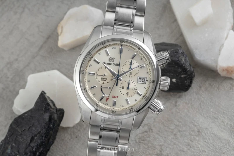 Grand Seiko Sport Spring Drive chronograph steel automatic men's watch SBGC201G LP: 13500EUR [2604306]