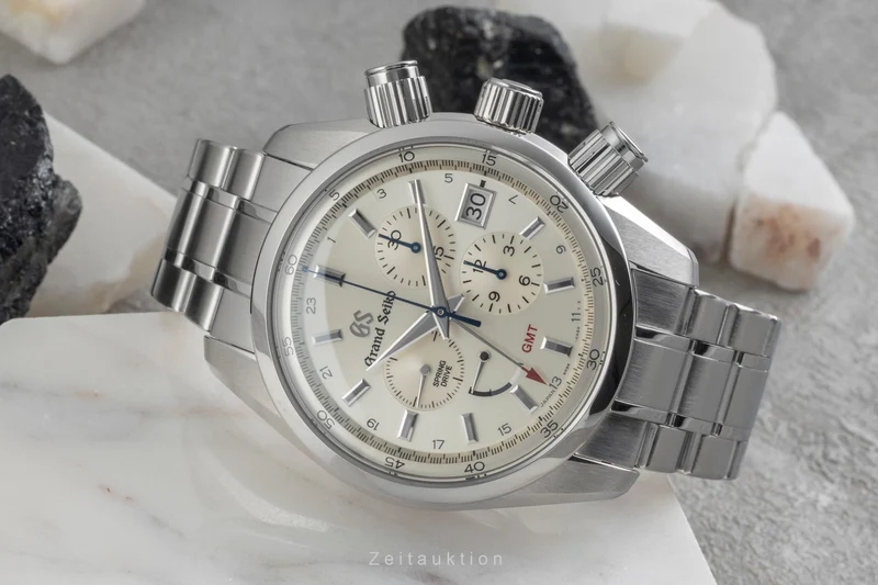 Grand Seiko Sport Spring Drive chronograph steel automatic men's watch SBGC201G LP: 13500EUR [2604306]
