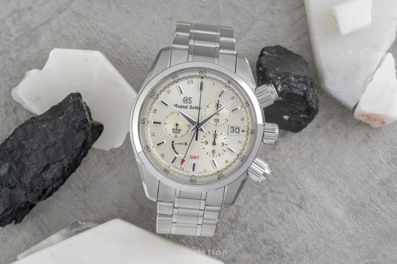 Grand Seiko Sport Spring Drive chronograph steel automatic men's watch SBGC201G LP: 13500EUR [2604306]