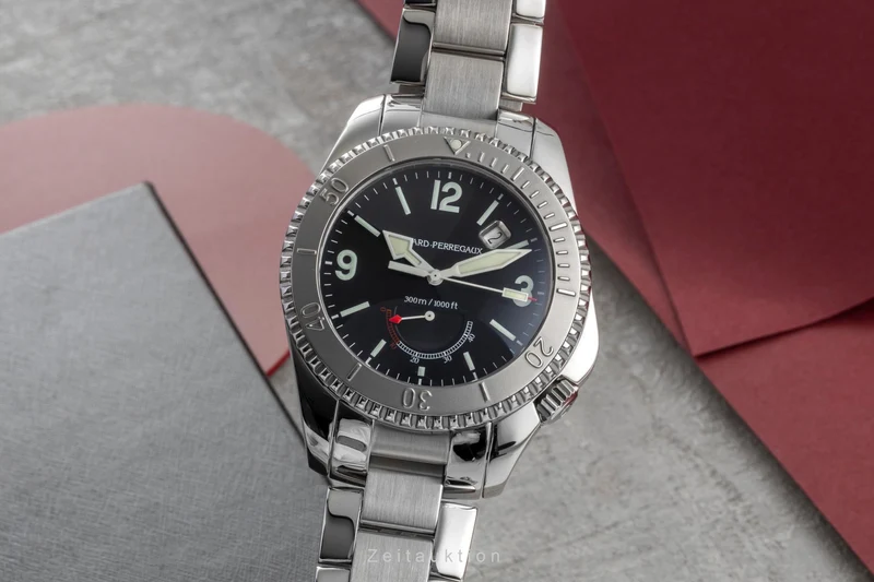 Girard Perregaux Sea Hawk II steel automatic men's watch 49900.1.11.6146 [2604368]