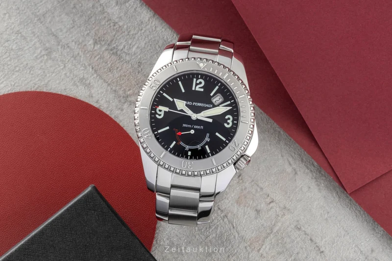 Girard Perregaux Sea Hawk II steel automatic men's watch 49900.1.11.6146 [2604368]