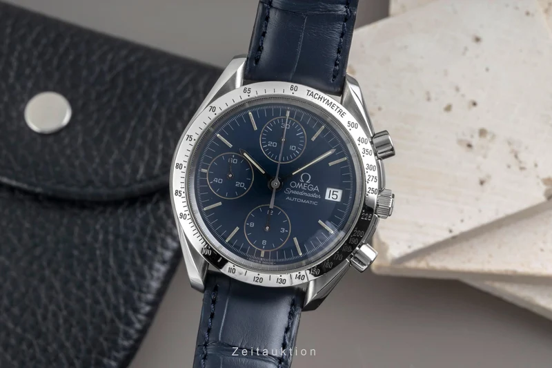 Omega Speedmaster Date chronograph steel automatic men's watch 3511.80 LP: 5700EUR [2604143]