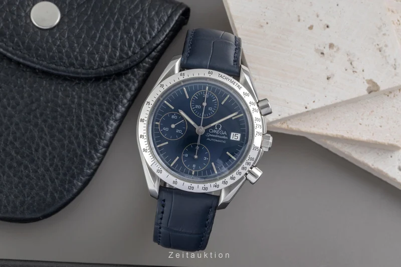 Omega Speedmaster Date chronograph steel automatic men's watch 3511.80 LP: 5700EUR [2604143]