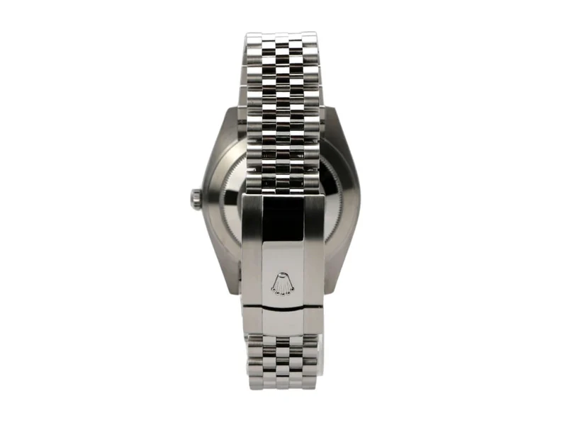 Rolex Datejust 41 Edelstahl Weißgold 126334 Rhodium Diamant Jubile-Band