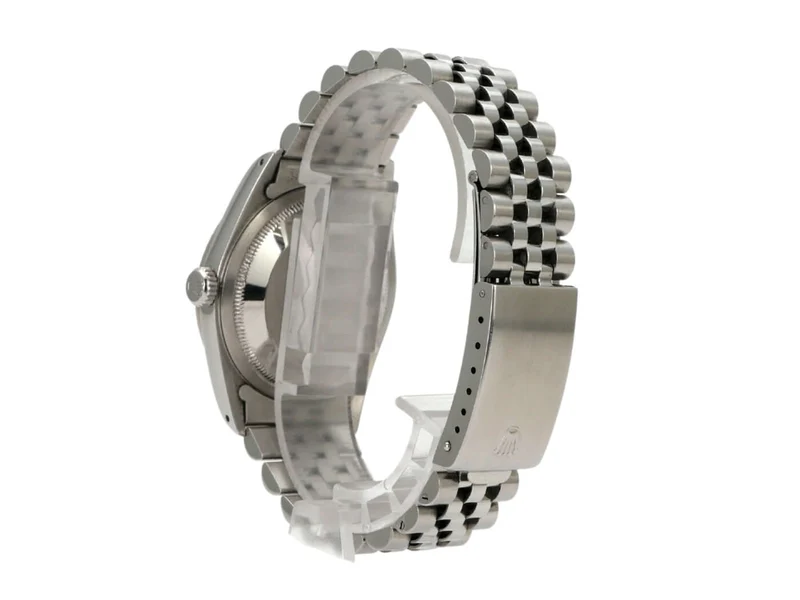 Rolex Datejust 36 Ref. 16234 Schwarz Jubile-Band
