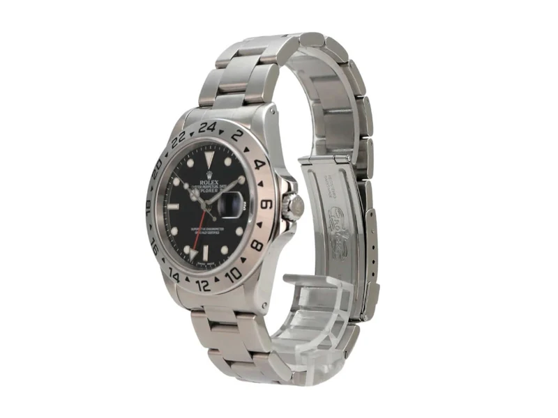 Rolex Explorer II Edelstahl 16570 Schwarz