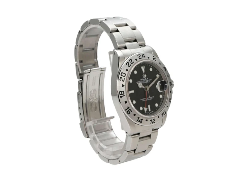 Rolex Explorer II Edelstahl 16570 Schwarz