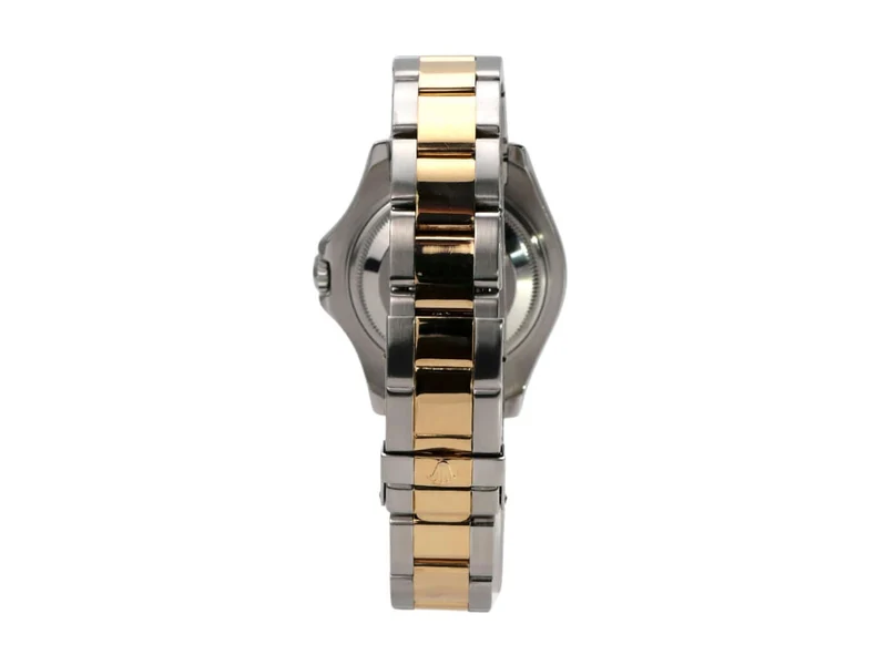 Rolex Yacht-Master 35 Edelstahl Gelbgold 168623 Champagner