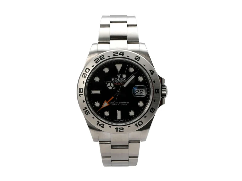 Rolex Explorer II 42 Edelstahl 216570 Schwarz