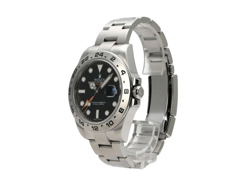 Rolex Explorer II 42 Edelstahl 216570 Schwarz