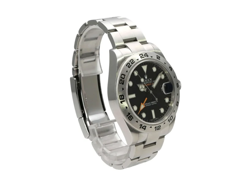 Rolex Explorer II 42 Edelstahl 216570 Schwarz