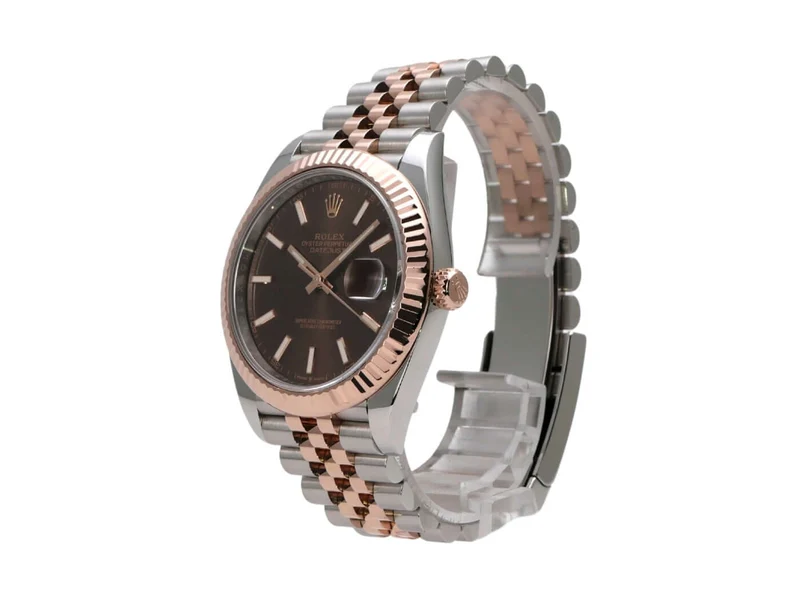 Rolex Datejust 41 Edelstahl Everose-Gold 126331 Choco Jubile-Band