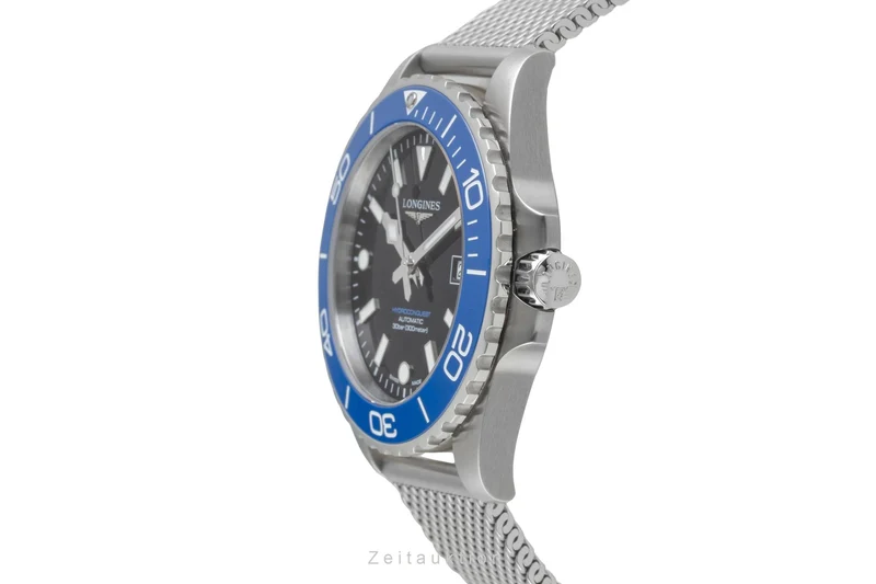 Longines Hydro Conquest steel automatic men's watch L3.788.4.90.6 LP: 2250EUR [2604305]